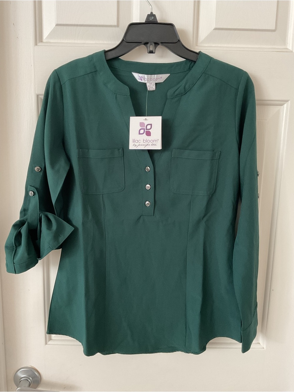 Lilac Bloom Women's Dark Green Blouse